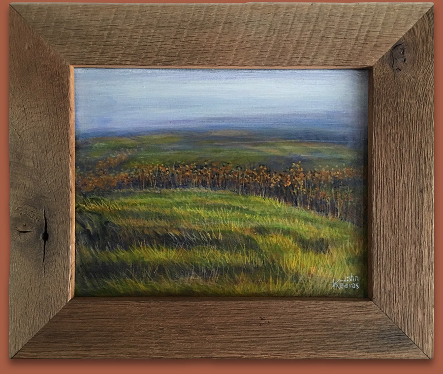 John Kearns painting: Autumn in the Shenandoah Valley